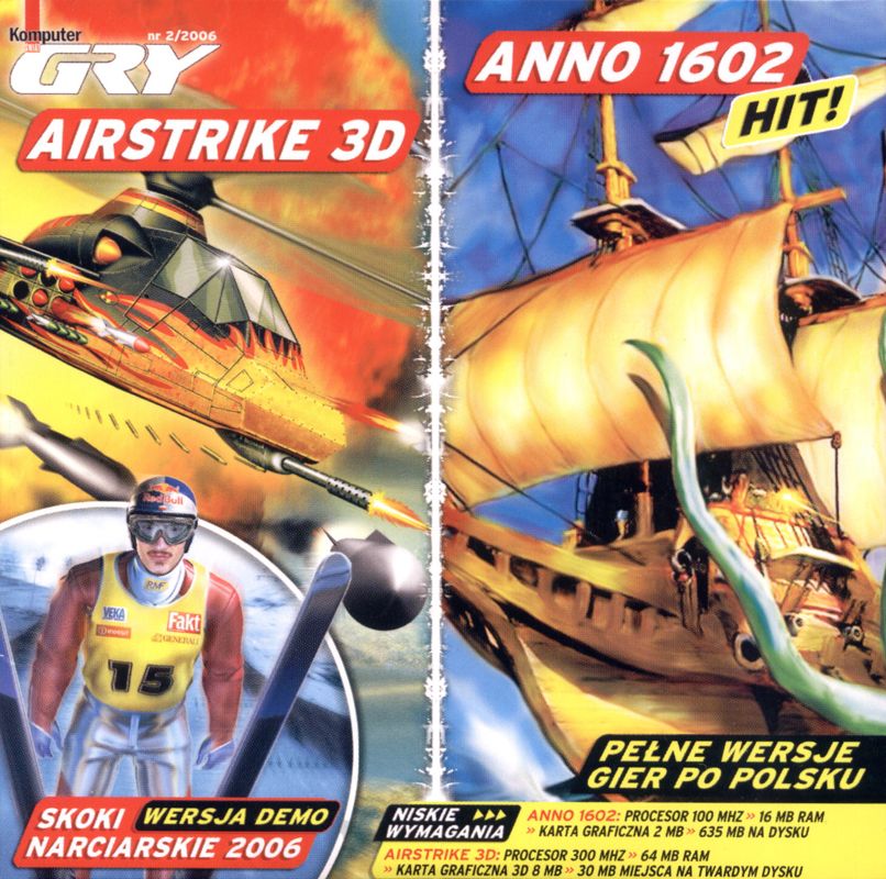 Front Cover for AirStrike 3D: Operation W.A.T. (Windows) (Komputer Świat GRY # 2/2006 covermount)