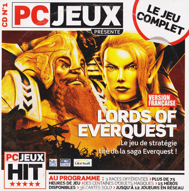 Front Cover for Lords of EverQuest (Windows) (PC JEUX #83 (01/2005 covermount))