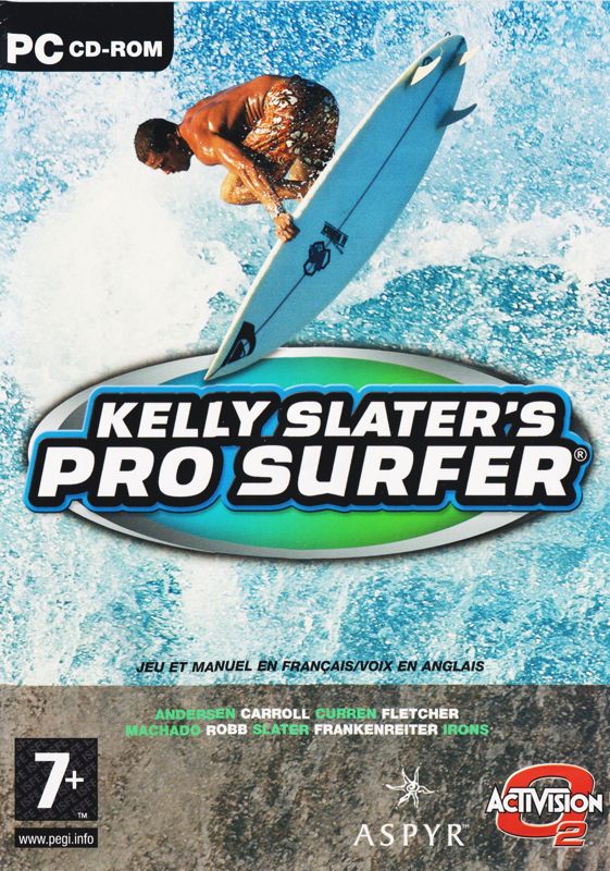 Kelly Slater S Pro Surfer Cover Or Packaging Material Mobygames
