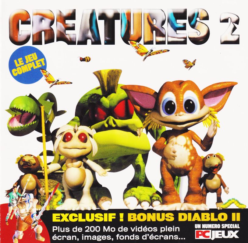 Front Cover for Creatures 2 (Windows) (PC JEUX Spécial été covermount (08-09/2000))