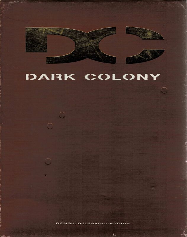 Front Cover for Dark Colony (Windows)