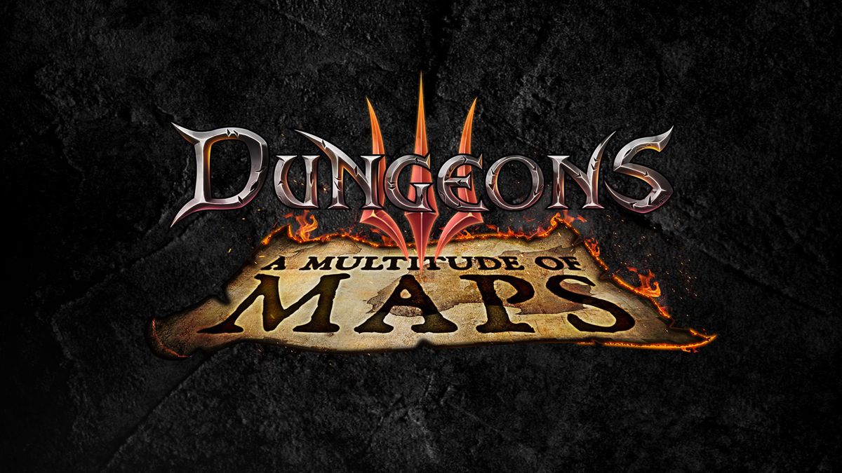 Front Cover for Dungeons III: A Multitude of Maps (Nintendo Switch) (download release)