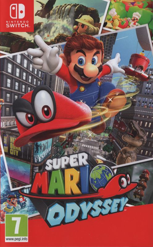 Front Cover for Super Mario Odyssey (Nintendo Switch)