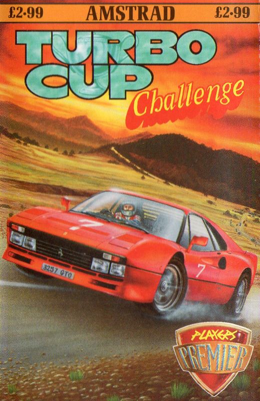 Front Cover for Turbo Cup (Amstrad CPC) (Players budget release)