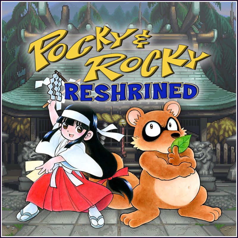 Front Cover for Pocky & Rocky Reshrined (Nintendo Switch) (download release)