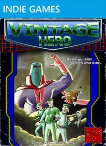 Front Cover for Vintage Hero (Xbox 360) (XNA Indie release)
