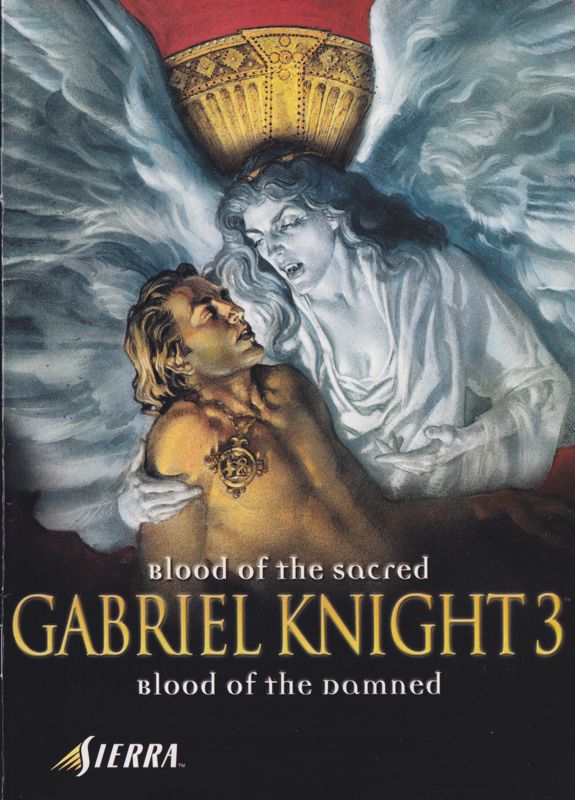 Manual for Gabriel Knight 3: Blood of the Sacred, Blood of the Damned (Windows): Front