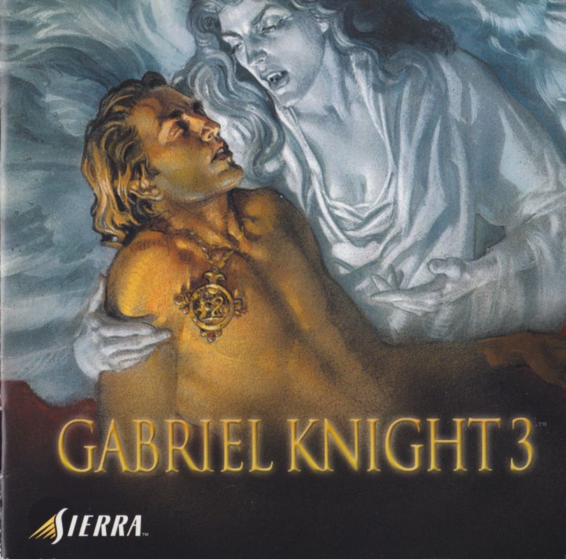 Manual for Gabriel Knight 3: Blood of the Sacred, Blood of the Damned (Windows): Quick Manual - Front