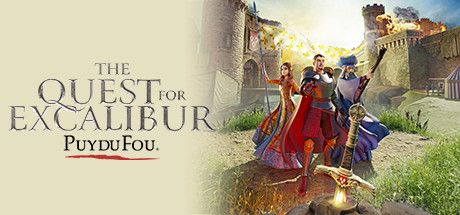 Front Cover for The Quest for Excalibur: Puy du Fou (Macintosh and Windows) (Steam release)