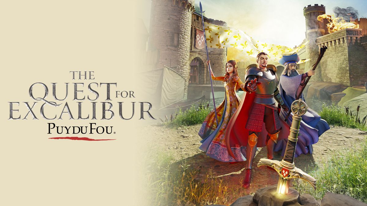 Front Cover for The Quest for Excalibur: Puy du Fou (Nintendo Switch) (download release): English version