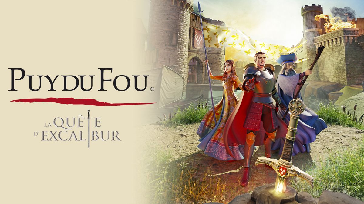 Front Cover for The Quest for Excalibur: Puy du Fou (Nintendo Switch) (download release): French version