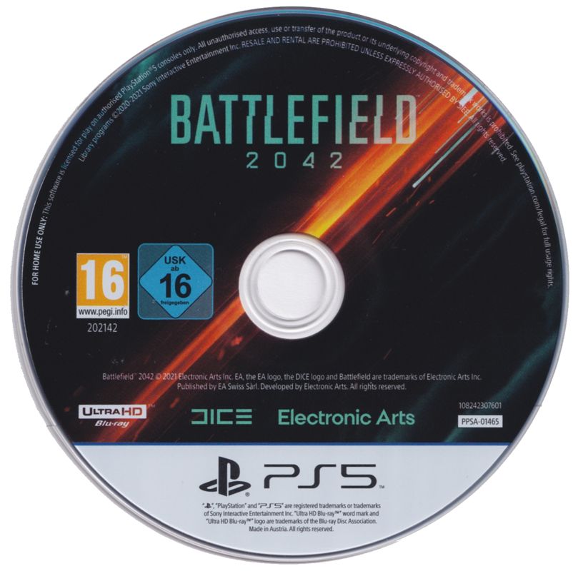 Media for Battlefield 2042 (PlayStation 5)
