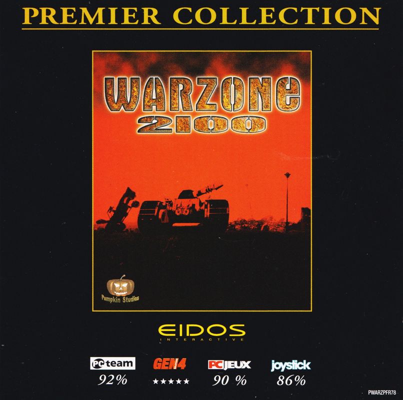 Other for Warzone 2100 (Windows) (Premier Collection release (Eidos 2000)): Jewel Case - Front
