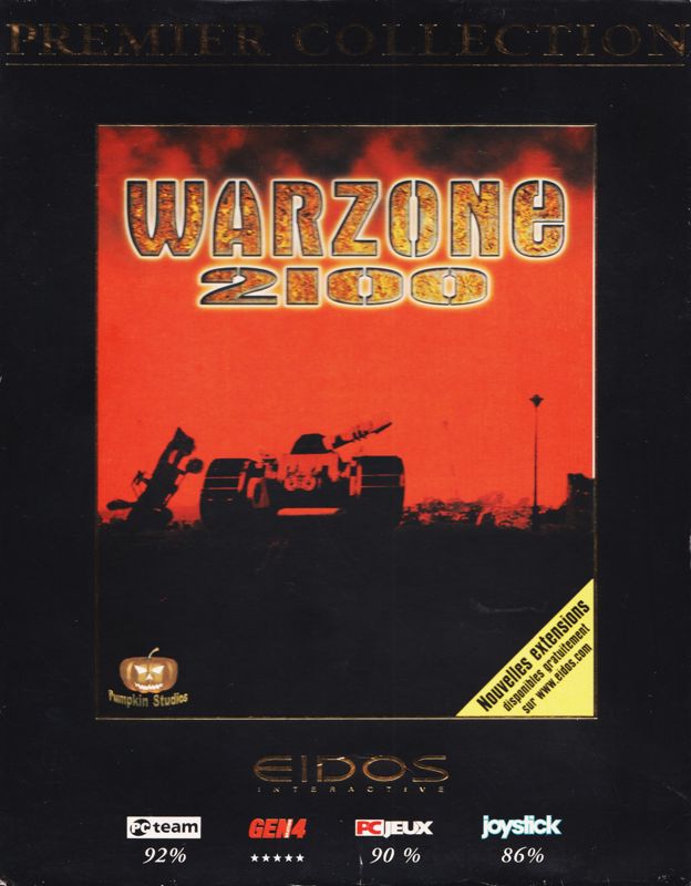 Front Cover for Warzone 2100 (Windows) (Premier Collection release (Eidos 2000))