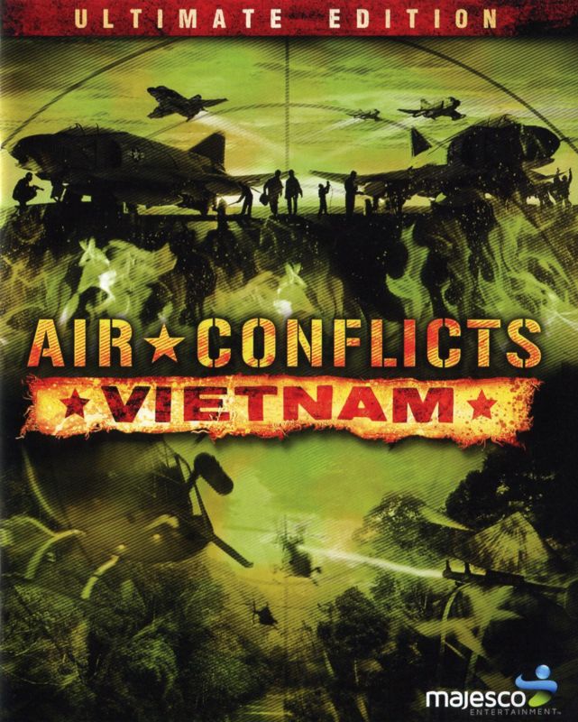 Manual for Air Conflicts: Vietnam - Ultimate Edition (PlayStation 4): Front