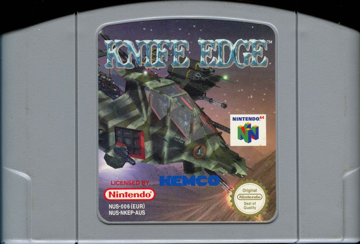 Media for Knife Edge: Nose Gunner (Nintendo 64): Front