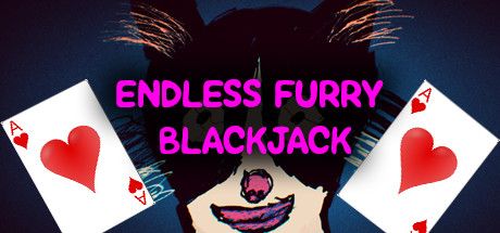 Front Cover for Endless Furry Blackjack (Windows) (Steam release)