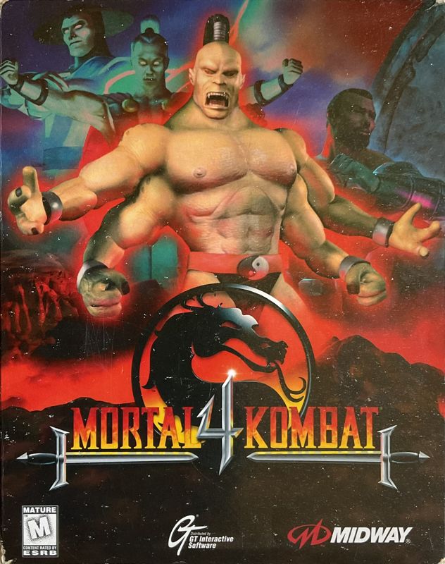 Front Cover for Mortal Kombat 4 (Windows)