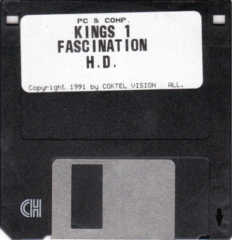 Media for Kings of Adventure 1 (DOS): Fascination - Disk
