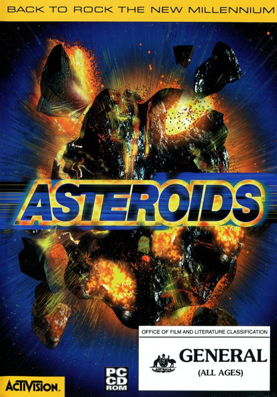 Asteroids cover or packaging material - MobyGames