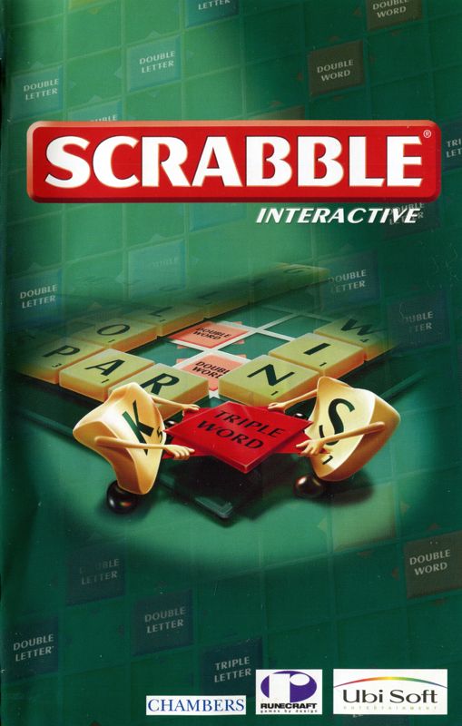 Manual for Scrabble: 2003 Edition (PlayStation 2): Front