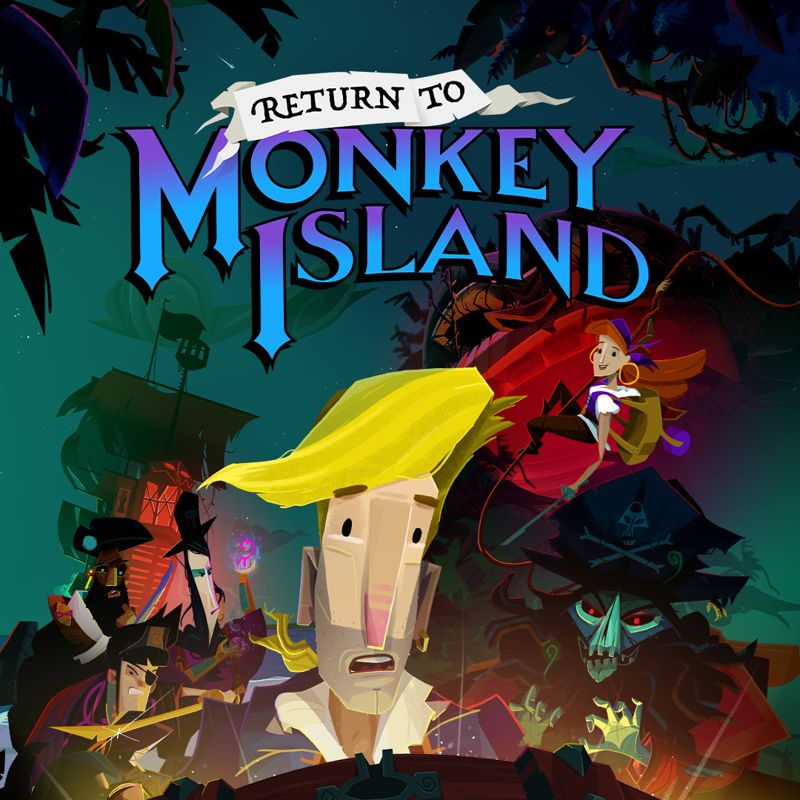 Front Cover for Return to Monkey Island (Nintendo Switch) (download release)