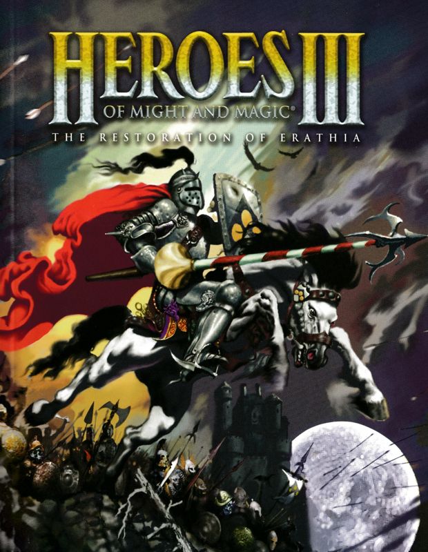 Manual for Heroes of Might and Magic Trilogy (Windows): Heroes of Might and Magic III - Front