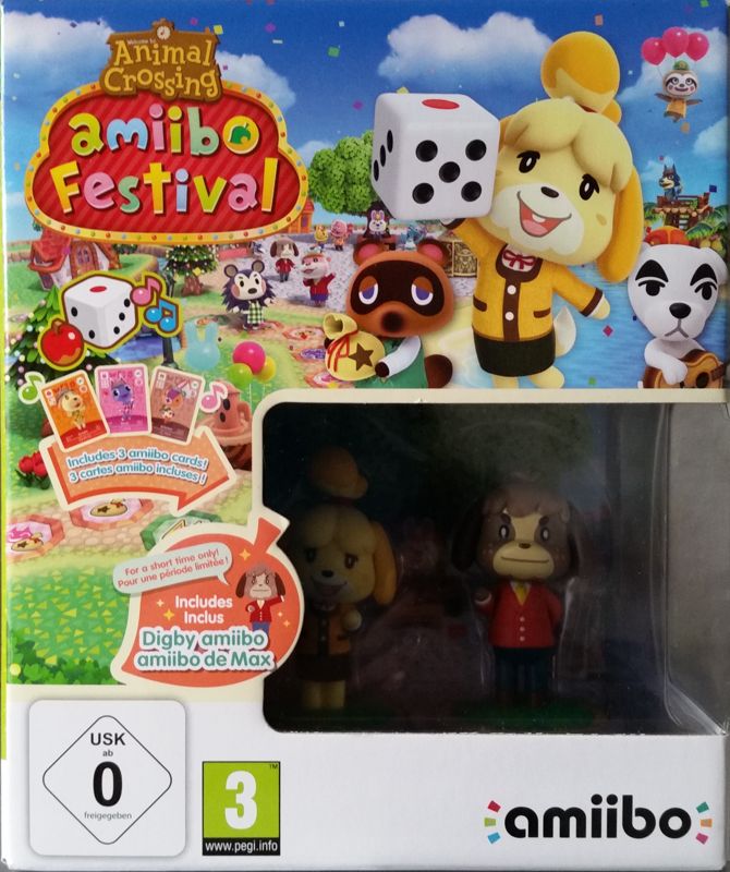 Front Cover for Animal Crossing: Amiibo Festival (Amiibo Bundle) (Wii U)