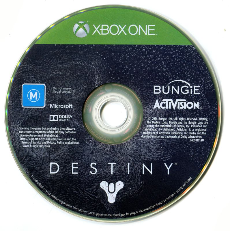 Media for Destiny: The Collection (Xbox One)