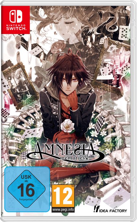 Front Cover for Amnesia: Memories (Nintendo Switch) (download release)