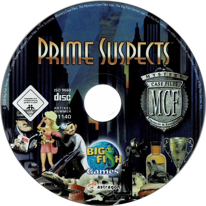 Media for Mystery Case Files: Prime Suspects (Windows)