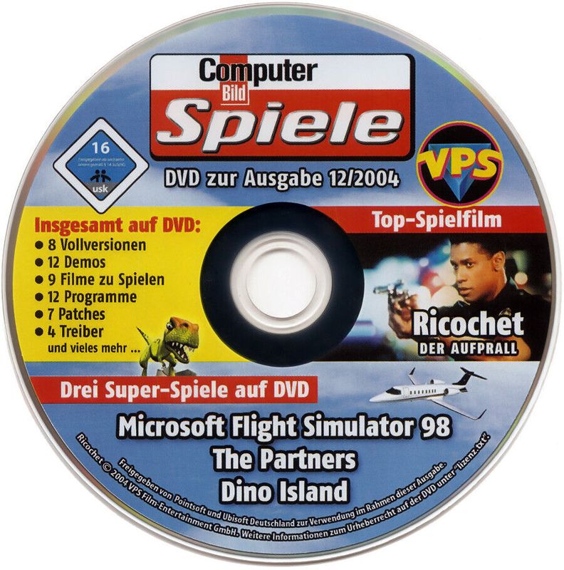 Media for Microsoft Flight Simulator 98 (Windows) (Computer Bild Spiele covermount 12/2004)