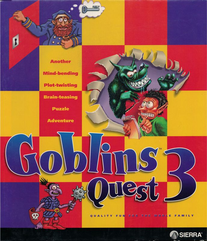 Front Cover for Goblins Quest 3 (DOS) (First floppy disk release)