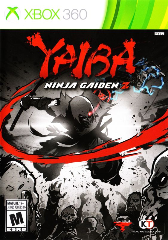 Front Cover for Yaiba: Ninja Gaiden Z (Xbox 360)