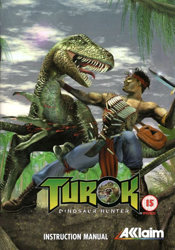 Manual for Turok: Dinosaur Hunter (Windows): Front