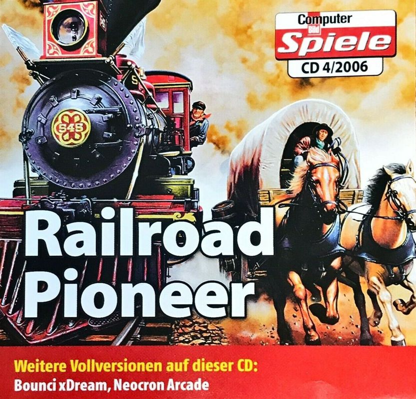 Other for Railroad Pioneer (Windows) (Computer Bild Spiele covermount 04/2006): Front Cover for Jewel Case
