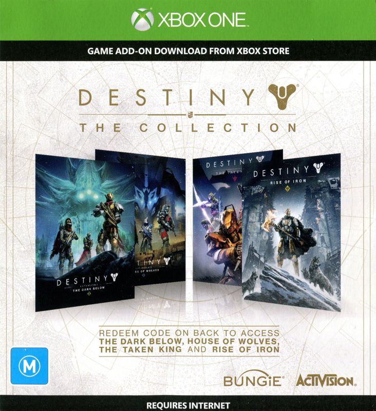 Destiny: The Collection Cover Or Packaging Material - MobyGames