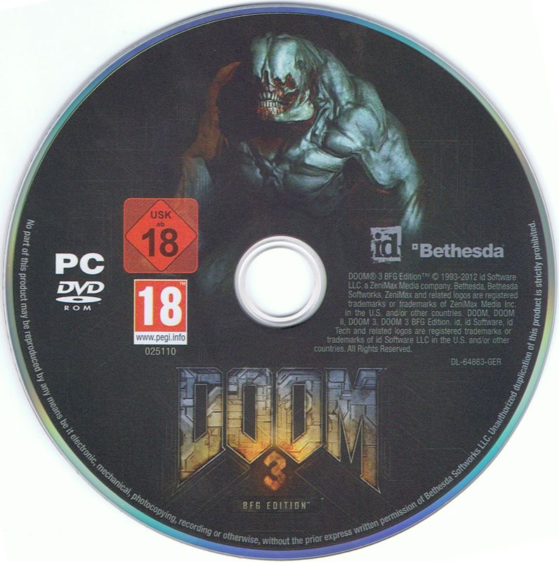 Media for Doom³: BFG Edition (Windows) (Green Pepper release)