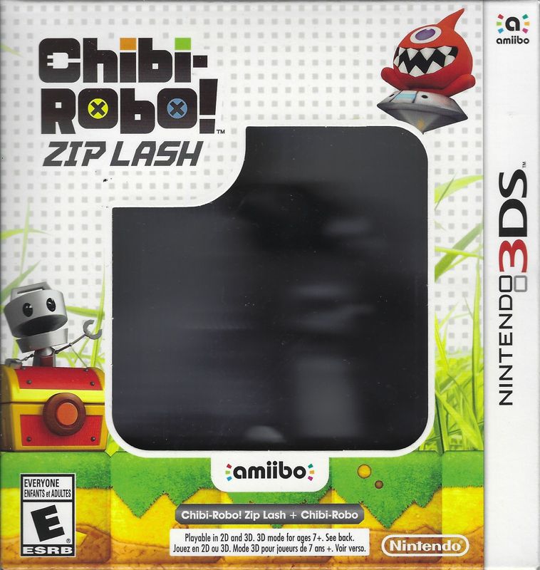 Front Cover for Chibi-Robo! Zip Lash (Amiibo Bundle) (Nintendo 3DS)