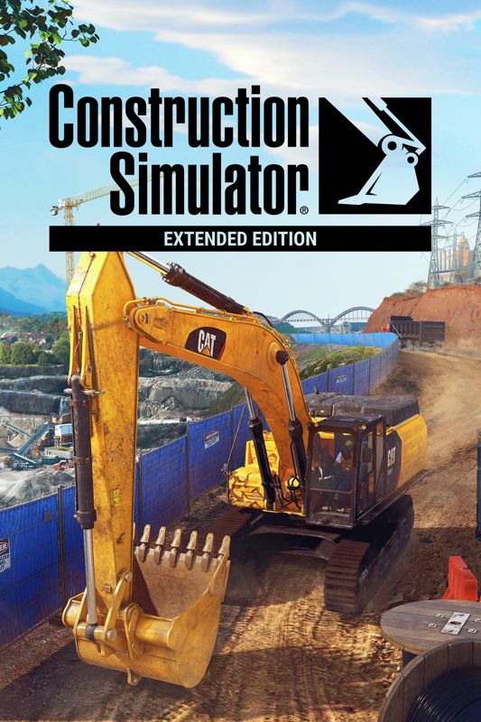 Front Cover for Construction Simulator: Extended Edition (Xbox One and Xbox Series) (download release)