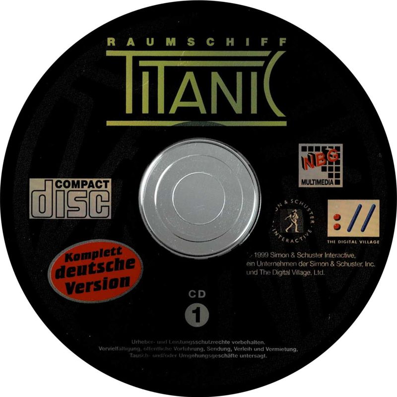 Media for Starship Titanic (Windows) (Alternate release): Disc 1