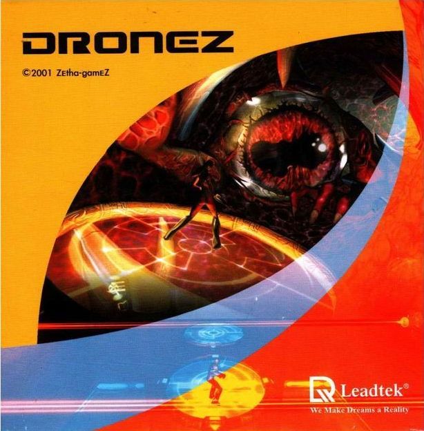 Front Cover for Dennou Taisen DroneZ (Windows) (OEM version of DroneZ bundled with GeForce3 based video card by LeadTek.)