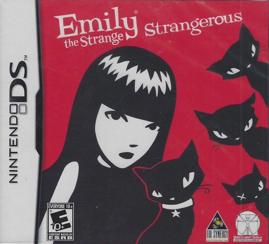 Front Cover for Emily the Strange: Strangerous (Nintendo DS)