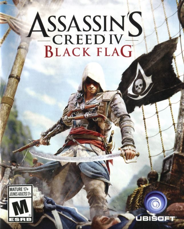 Manual for Assassin's Creed IV: Black Flag (PlayStation 4): Front