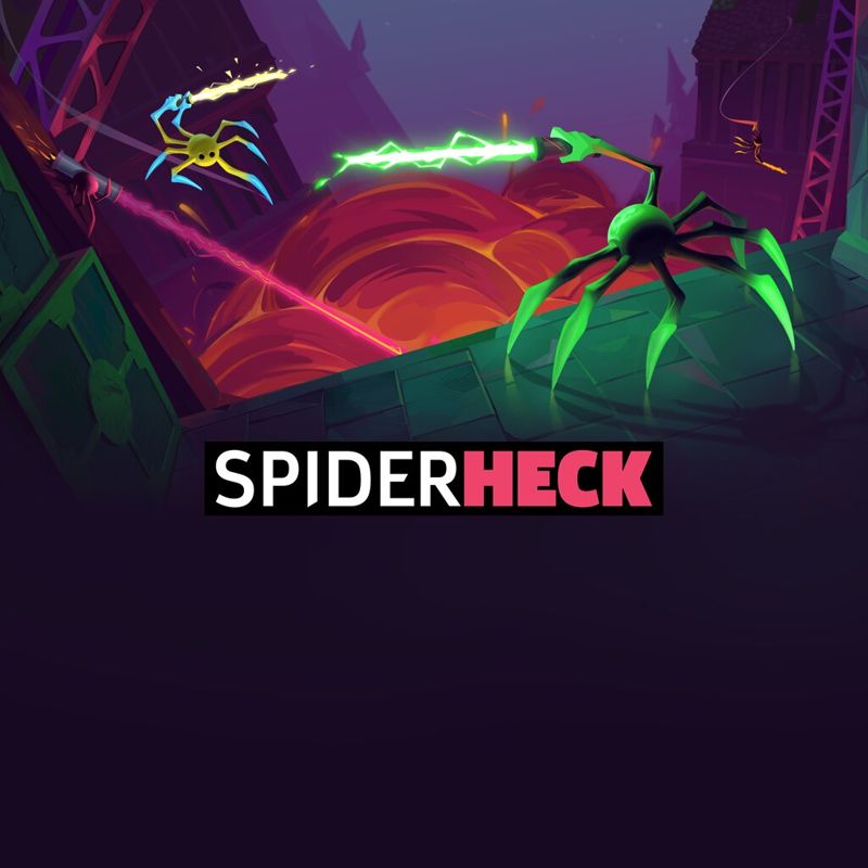 Front Cover for SpiderHeck (PlayStation 4 and PlayStation 5) (download release)
