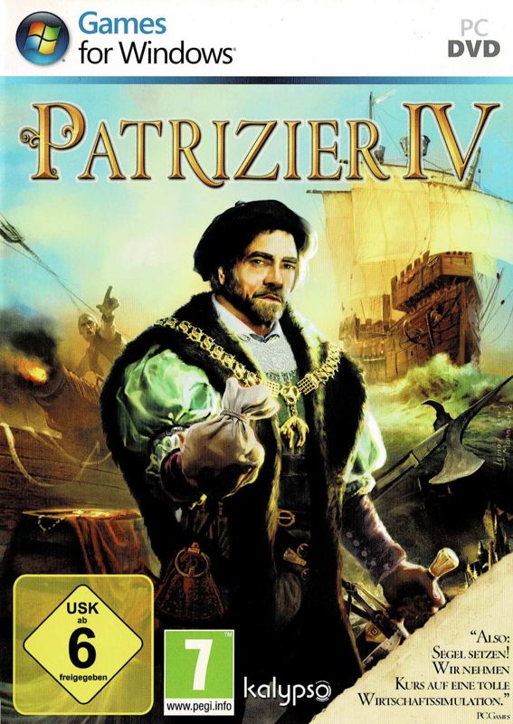 Front Cover for Patrician IV: Conquest by Trade (Windows)