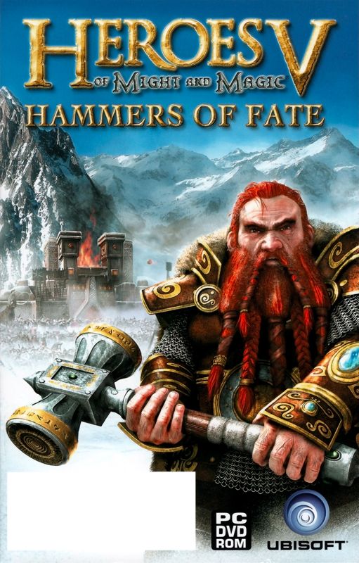 Manual for Heroes of Might and Magic V: Hammers of Fate (Windows): Front