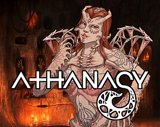 Front Cover for Athanasy (Linux and Macintosh and Windows) (itch.io demo release)