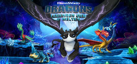 Front Cover for DreamWorks Dragons: Legends of The Nine Realms (Windows) (Steam release): German version