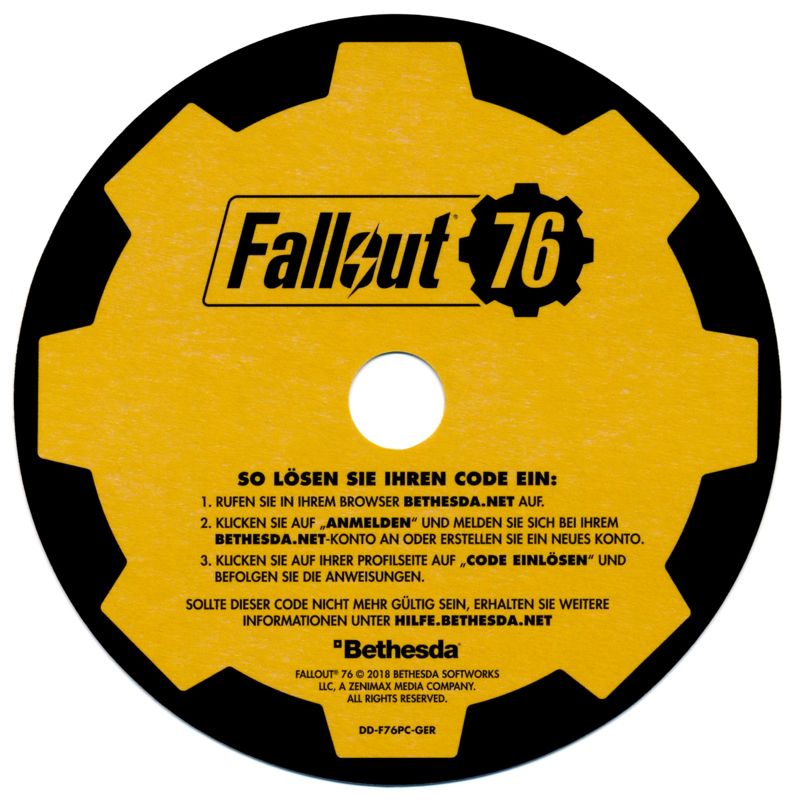 Other for Fallout 76 (Windows) (Re-release): Game Code with Installation Guide - Back